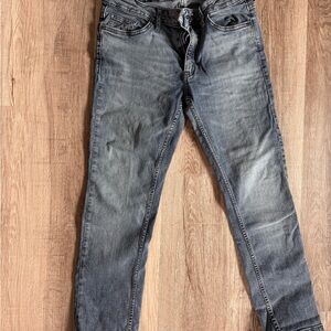 Calvin Klein Jeans Slim Boyfriend Jeans in Faded Blue